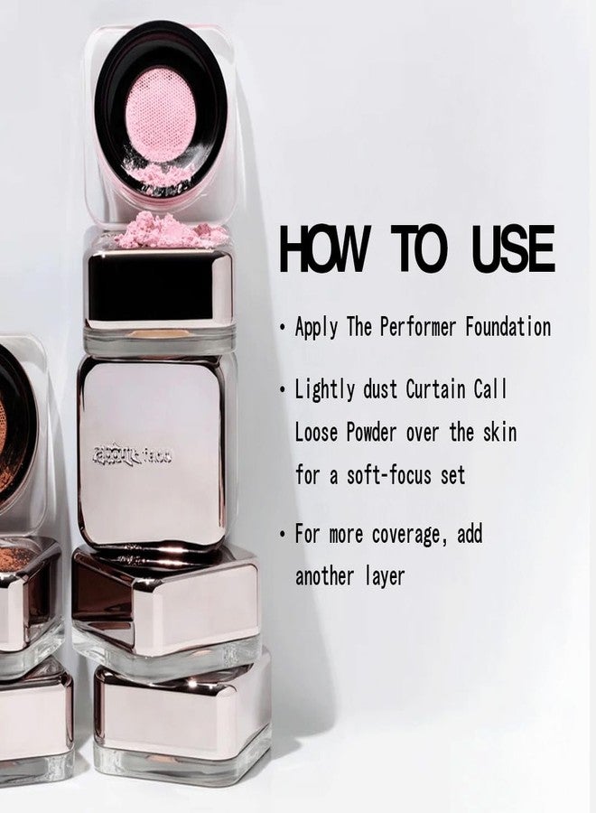 ABOUTFACE about-face Curtain Call Set & Smooth Loose Powder Bow – Lightweight, Oil-Absorbing Setting Powder with Rice Starch & Corn-Based Talc Alternative – Vegan, Cruelty-Free, – 0.35oz (Translucent) - Image 5
